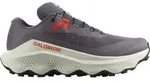 Salomon ULTRA GLIDE 3 Herren Excalibur/Icicle/Neon Flame 43 - Grau/Rot - 43
