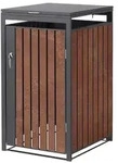 ML-Design M&uuml;lltonnenbox 1er M&uuml;lltonne, 240L, 68x80x120 cm,...