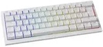 Ducky One X Mini Wireless Gaming Tastatur induktiv Hot Swap RGB - Wei&szlig;