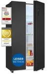 Exquisit Side-by-Side-K&uuml;hlschrank, K&uuml;hl-Gefrierkombination, NoFrost, 442...