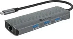 ICY BOX IB-DK4034a-CPD, 6 in 1 docking station, HDMI 4K60Hz, 3&times; USB-A USB 3.2 Gen1 5