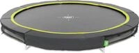 EXIT Silhouette Sporttrampolin &oslash;244cm, Bodentrampolin, Rund, f&uuml;r Kinder, Schwarz