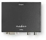 Nedis HDMI Converter - VGA Female / 2x RCA Male - 1x HDMI Output - 1-Weg - 1080p -