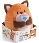Nici Vos Geeks mit Spielzeug &ndash; Kuscheltier &ndash; 16 cm - Braun