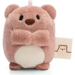 Nici, Kuscheltier B&auml;r Nomo 5cm braun - Stofftier aus weichem Pl&uuml;sch, niedliches