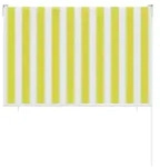 Senkrechtmarkise Balkon 100x240cm Au&szlig;enrollo Sichtschutz Sonnenschutz UV-Schutz