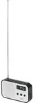 Adler Digitales tragbares Radio, Am/FM AD 1907, LCD-Display, Teleskopantenne,