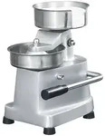 vidaXL Hamburgerpresse mit 500 Trennpapieren Aluminium 13 cm - Silber