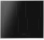 Amica KMI 774 660 E, Schwarz, Integriert, 60 cm, Zonen-Induktionskochfeld, 4...