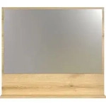 trendteam Bad Spiegel Pure Bliss Evoke Eiche Melamin/ B/H/T ca. 80/74/14 cm - Beige