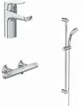 Ideal Standard Armaturen-Paket Ceraflex BD012AA Chrom (Enth&auml;lt...