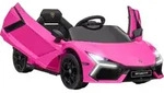AIYAPLAY Kinder Elektroauto 12V Kinderauto mit 2,4G Fernbedienung, Musik, Rosa...