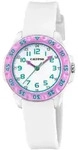 Calypso Kinder Analog Uhr Fashion Kunststoff Armbanduhr wei&szlig; UK5829/1 - Wei&szlig;