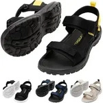 Cressi Pete Sandal Black/Yellow 36 - Uni Sandale ideal f&uuml;r Sommertage am Strand,