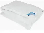 RIBECO Ballonbett LEON , silberwei&szlig;e Ente 90% Federn, 10 % Daunen , 155x220 cm ,