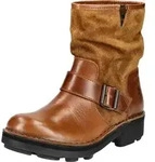 FLY London Stiefelette Stiefelette Leder - Braun - 36