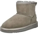 Mustang Stiefelette Stiefelette Veloursleder - Dunkelgrau - 39