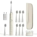 AILORIA USB-Schallzahnb&uuml;rste SHINE BRIGHT SET - Wei&szlig;