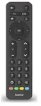 Hama 00221056, TV, IR Wireless, Drucktasten, Schwarz - Schwarz