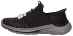 Skechers Slipper bequem in schwarz, Gr. 39.5 - Schwarz - 39,5