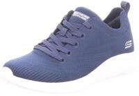 Skechers Damen-Sneaker BOBS B FLEX LO - GRACEFUL STRI Navy-Blau-Wei&szlig;, Farbe:blau, EU