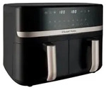 Russell Hobbs SatisFry Dual Basket Hei&szlig;luftfritteuse Doppel 9 l Eigenst&auml;ndig 2800 W