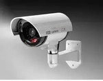 Technaxx TX-18 CCD-Kamera-Attrappe, 80 x 170 x 210 mm - Schwarz/Silber