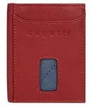 bugatti Geldb&ouml;rse Secure Slim Herren, Damen rot - Rot