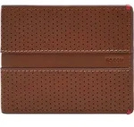 FOSSIL Geldb&ouml;rse Rennsport Bifold With Flip ID Medium Brown braun - Braun