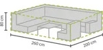 Velleman - OCLS260 - Schutzh&uuml;lle f&uuml;r Lounge-Set - 260 cm - Grau