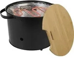 Princess 01.112240.01.001 Hybridgrill, 1400 W, Grill, Elektrisch + Holzkohle,