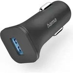 Hama Auto-Ladeger&auml;t, USB-A, 6 W, Schwarz - Schwarz