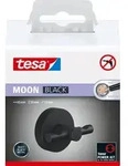 tesa Bademantelhaken selbstklebend & ohne Bohren schwarz matt - MOON BLACK Serie