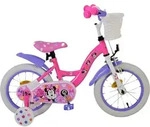 Disney Minnie, die s&uuml;&szlig;este aller Zeiten! Kinderfahrrad - M&auml;dchen - 14 Zoll - Rosa