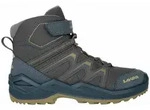 Lowa MADDOX WARM GTX MID JR Kinder (Uni) 31 - Dunkelblau/Gr&uuml;n - 31