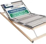 AM Qualit&auml;tsmatratzen | Ergonomischer 7-Zonen Lattenrost | 90x190 cm | fertig