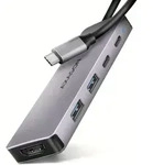 AXAGON USB-C 5Gbps 5in1 Hub | HMC-5H60 - Grau