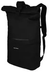 Roll Top Rucksack HYBRID 31l Fahrradrucksack wasserabweisend - Schwarz