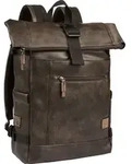 camel active Rucks&auml;cke Laos, Rolltop backpack L, brown, Braun - Braun