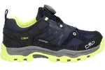 Kids Kiruna Fitgo Trekking Shoes WP b.blue-yellow fluo (24NR) 29 - Blau - 29