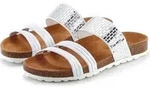 LASCANA Pantolette Mule, Sandale, offener Schuh, Sommerschuh, wei&szlig; Gr&ouml;&szlig;e 36 -