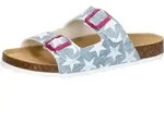 Pantolette Bioline Platino Rosegold Gr&ouml;&szlig;e 36 mit zwei verstellbaren Schnallen -