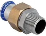 Geberit 35339, Schlauchanschluss, Edelstahl