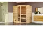 weka Massivholz-Sauna VALIDA Gr. 1 Sparset 5,4 kW K inkl. integrierter Steuerung x B