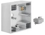 Berker Aufputz-Geh&auml;use 1fach K.5 Alu, 88,5 mm, 41,5 mm, 82 mm, 10 St&uuml;ck(e)