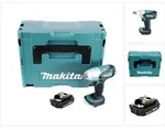 Makita DTW 251 A1J Akku Schlagschrauber 18 V 230 Nm 1/2" + 1x Akku 2,0 Ah + Makpac -