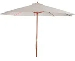 Sonnenschirm Florida, Gartenschirm Marktschirm, &Oslash; 3,5m Polyester/Holz 7kg -...
