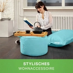 Green Bean&reg; Sitzsack-Hocker "Stay" 45x25cm mit EPS-Perlen F&uuml;llung - Fu&szlig;hocker