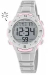 Calypso Digital Crush Kinderuhr Quarz Silikonband beige K5801/1 - Grau