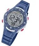 Calypso Uni Digital Uhr K5801/5 Kunststoff Armbanduhr dunkelblau UK5801/5 -